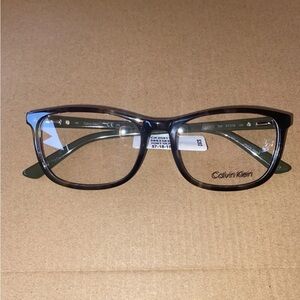 Calvin Klein CK 20511 G Tortoise Olive Eyeglass Frames 57 18 150 (B-30)